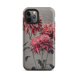 Asa–dsuma–bune - Kazumasa Ogawa Floral Phone Case Iphone 11 Pro / Matte Floral-patterned Smartphone Case Kazumasa Ogawa, Meiji-era