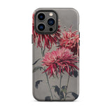Asa–dsuma–bune - Kazumasa Ogawa Floral Phone Case Iphone 13 Pro Max / Matte Floral Iphone Case Kazumasa Ogawa, Meiji-era Botanical