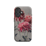 Asa–dsuma–bune - Kazumasa Ogawa Floral Phone Case Iphone 16 / Matte Floral-patterned Phone Case Kazumasa Ogawa, Meiji-era Botanical