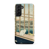 Asakusa Ricefields and Torinomachi Festival - Utagawa Hiroshige Phone Case, Samsung Galaxy S21 Plus / Matte, Mobile Cases, Toby Leon