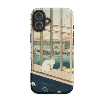 Asakusa Ricefields and Torinomachi Festival - Utagawa Hiroshige Phone Case Iphone 16 Plus / Matte Phone Case Japanese Art Torinomachi