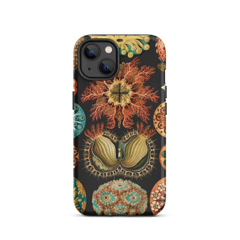 Ascidiae Sea Squirts - Ernst Haeckel Phone Case Iphone 13 / Matte Botanical-patterned Phone Case Ernst Haeckel Case, Gelatinous Lobes,