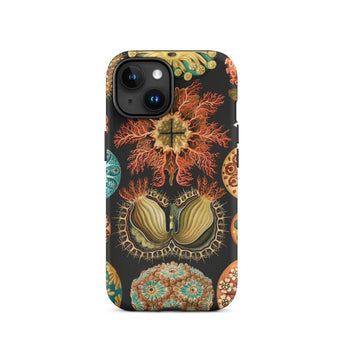 Ascidiae Sea Squirts - Ernst Haeckel Phone Case Iphone 15 / Matte Iphone Case Sea Life Pattern Ernst Haeckel Case, Gelatinous Lobes,
