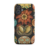 Ascidiae Sea Squirts - Ernst Haeckel Phone Case Iphone 16 Plus / Matte Floral-patterned Phone Case Ernst Haeckel Case, Gelatinous Lobes,