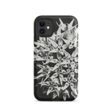 Asclepias Speciosa - Karl Blossfeldt Phone Case Iphone 11 / Matte Black Phone Case Floral Design Karl Blossfeldt Photo, Monochrome