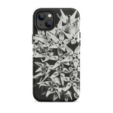 Asclepias Speciosa - Karl Blossfeldt Phone Case Iphone 14 Plus / Matte Black White Floral Iphone Case Karl Blossfeldt Photo, Monochrome