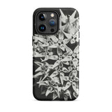 Asclepias Speciosa - Karl Blossfeldt Phone Case Iphone 15 Pro Max / Matte Black Phone Case Floral Pattern Karl Blossfeldt Photo, Monochrome