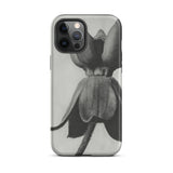 Asclepias Syriaca (common Milkweed) - Karl Blossfeldt Phone Case Iphone 12 Pro Max / Matte Black White Floral Phone Case Karl Blossfeldt,