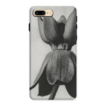 Asclepias Syriaca (common Milkweed) - Karl Blossfeldt Phone Case Iphone 8 Plus / Matte Phone Case Black White Photograph Tulip Flower Karl