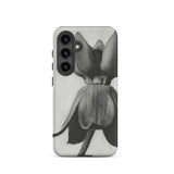 Asclepias Syriaca (common Milkweed) - Karl Blossfeldt Phone Case Samsung Galaxy S24 / Matte Sleek Black-and-white Phone Case Detailed
