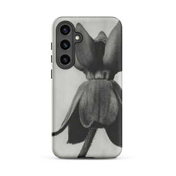 Asclepias Syriaca (common Milkweed) - Karl Blossfeldt Phone Case Samsung Galaxy S24 Plus / Matte Black-and-white Floral Phone Case Detailed