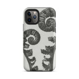 Aspidium Filix Mas (shield Fern Fronds) - Karl Blossfeldt Phone Case Iphone 11 Pro / Matte Fern-patterned Iphone Case Karl Blossfeldt,