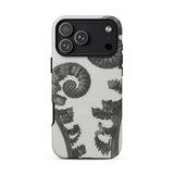 Aspidium Filix Mas (shield Fern Fronds) - Karl Blossfeldt Phone Case Iphone 17 Pro Max / Matte Iphone 12 Pro Max Case Ammonite Fossil