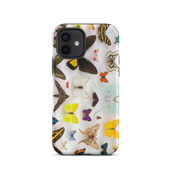 Assorted Lepidoptera - Custodia iPhone Butterfly Taxonomy, 12 / Opaco, Custodie per telefoni cellulari, Toby Leon
