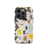 Assorted Lepidoptera - Custodia iPhone Butterfly Taxonomy, 14 Pro / Opaco, Custodie per telefoni cellulari, Toby Leon