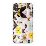 Assorted Lepidoptera - Custodia iPhone Butterfly Taxonomy, Xs / Opaco, Custodie per telefoni cellulari, Toby Leon
