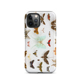 Falene assortite - Custodia per iPhone con tassonomia di creature volanti, 12 Pro / Opaca, Custodie per cellulari, Toby Leon