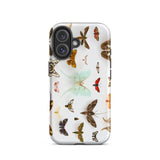 Falene assortite - Custodia per iPhone con tassonomia di creature volanti, 16 / Opaca, Custodie per cellulari, Toby Leon