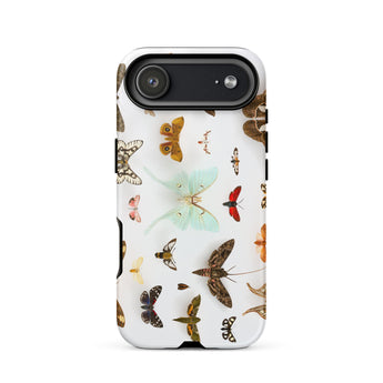 Falene assortite - Custodia per iPhone con tassonomia di creature volanti, 17 Air / Opaca, Custodie per cellulari, Toby Leon