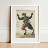 Astaroth - Compendium of Demonology Art Print / Canvas, 12x16’’ / 31x41cm / White Frame / Matboard, Posters Prints & Visual Artwork, Toby