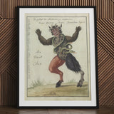 Astaroth - Compendium of Demonology Art Print / Canvas Vintage Demon Costume Poster, Grim Grimoire Hand, Ember Eyes Track Prints