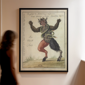 Astaroth - Compendio di demonologia Stampa d'arte / Tela, Poster, Stampe e Opere d'arte visiva, Toby Leon