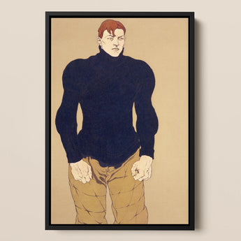 Athlete - Edward Penfield Art Print / Canvas, Posters Prints & Visual Artwork, Toby Leon