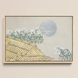 Autumn Evening - Kamisaka Sekka Art Print / Canvas, 17x12’’ / A3 / Natural Frame, Posters Prints & Visual Artwork, Toby Leon