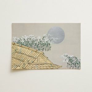 Autumn Evening - Kamisaka Sekka Art Print / Canvas, Kamisaka Sekka Art, Sekka Art Print, Lacquered Hush Presses