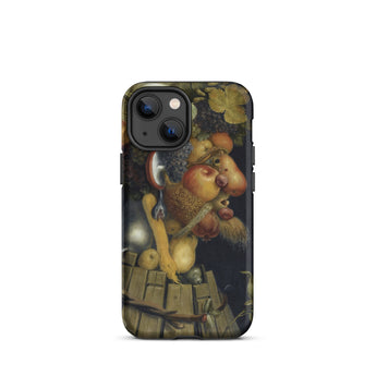 Autumn – Giuseppe Arcimboldo iPhone-Hülle, 13 Mini / Matt, Handyhüllen, Toby Leon
