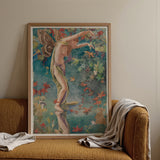 Autumn Scattering Leaves - John La Farge Art Print / Canvas, Posters Prints & Visual Artwork, Toby Leon