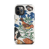 Avadavat Gentian Sawfly Swallowtail and Shells - James Bolton Phone Case, Iphone 11 Pro / Matte, Mobile Cases, Toby Leon
