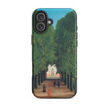 Avenue Saint Cloud Park - Henri Rousseau Iphone Hülle, 16 Plus / Matt, Handyhüllen, Toby Leon