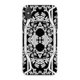 Custodia Aviary Black Aesthetic Pattern Art Iphone, Xs / Opaca, Custodie per Cellulari, Toby Leon
