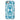 Aviary Blue Aesthetic Pattern Art Iphone Case, 8 / Matte, Decorative Phone Case Teal Background Intricate White Floral