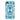 Iphone 8 Plus / Matte Aviary Blue Aesthetic Pattern Art Case Phone, Battle-tested Design, Cases