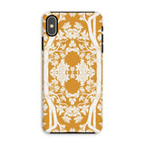 Aviary Orange Aesthetic Pattern Art Iphone Case, Pattern Art Phone, Battle-tested Design, Art Phone Cases