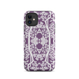 Custodia Iphone Aviary Purple Aesthetic Pattern Art, 11 / Opaca, Custodie per Cellulari, Toby Leon