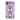 Aviary Purple Aesthetic Pattern Art Iphone Case, x / Matte, Decorative Phone Case Purple Background Intricate White Floral