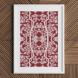 Aviary - Thai Aesthetic Pattern Art Print / Canvas, Fine Art Paper, Aviary Black, Bold Statements