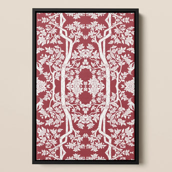Aviary - Thai Aesthetic Pattern Art Print / Canvas, Fine Art Paper, Aviary Black, Bold Statements