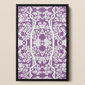 Aviary - Thai Aesthetic Pattern Art Print / Canvas, Fine Art Paper, Aviary Black, Bold Statements