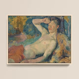 Awakening Faun - Magnus Enckell Art Print / Canvas, 16x12’’ / 41x31cm / Natural Frame, Posters Prints & Visual Artwork, Toby Leon