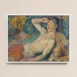 Awakening Faun - Magnus Enckell Art Print / Canvas, 16x12’’ / 41x31cm / White Frame, Posters Prints & Visual Artwork, Toby Leon