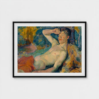 Awakening Faun - Magnus Enckell Art Print / Canvas, Homosexual, Luminous Dance Prints