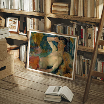 Awakening Faun - Magnus Enckell Art Print / Canvas, Magnus Enckell, Homosexual Art Print, Luminous Dance