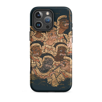 Babes in the Woods - Custodia per iPhone con mito tradizionale thailandese, 16 Pro Max / Opaca, Custodie per telefoni cellulari, Toby Leon
