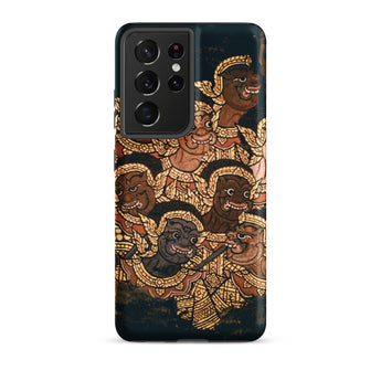 Babes in the Woods - Traditional Thai Myth Phone Case, Samsung Galaxy S21 Ultra / Matte, Mobile Cases, Toby Leon