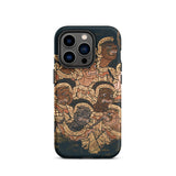 Babes in the Woods - Traditional Thai Myth Phone Case Iphone 14 Pro / Matte Iphone Case Thai Art Traditional Myth, Folklore, Mystical Realm