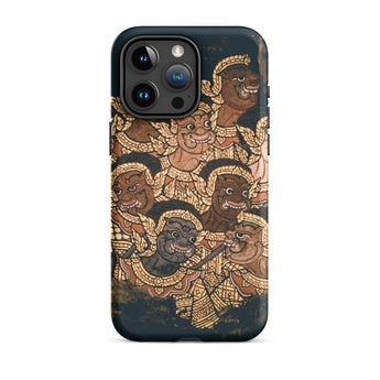 Babes in the Woods - Traditional Thai Myth Phone Case Iphone 15 Pro Max / Matte Phone Case Thai Demon Design Traditional Myth, Folklore,